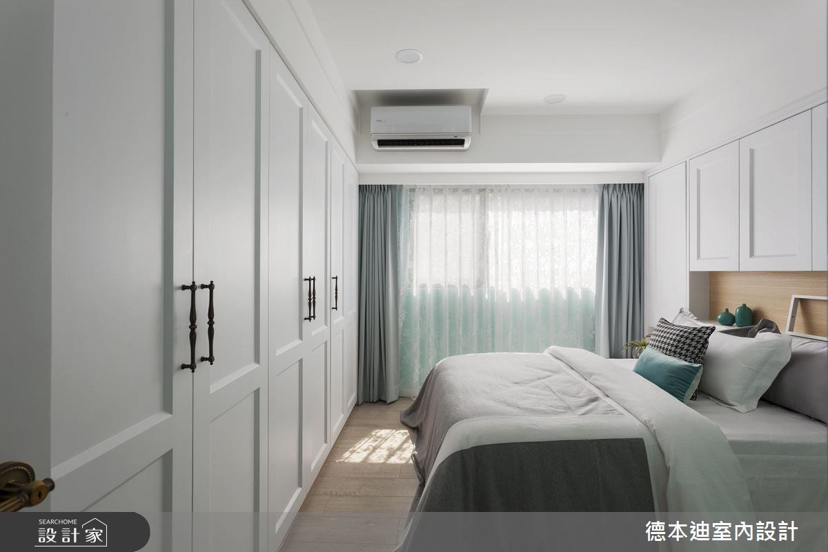 老屋(16~30年)＿美式風臥室案例圖片＿德本迪室內設計有限公司＿德本迪_19之24
