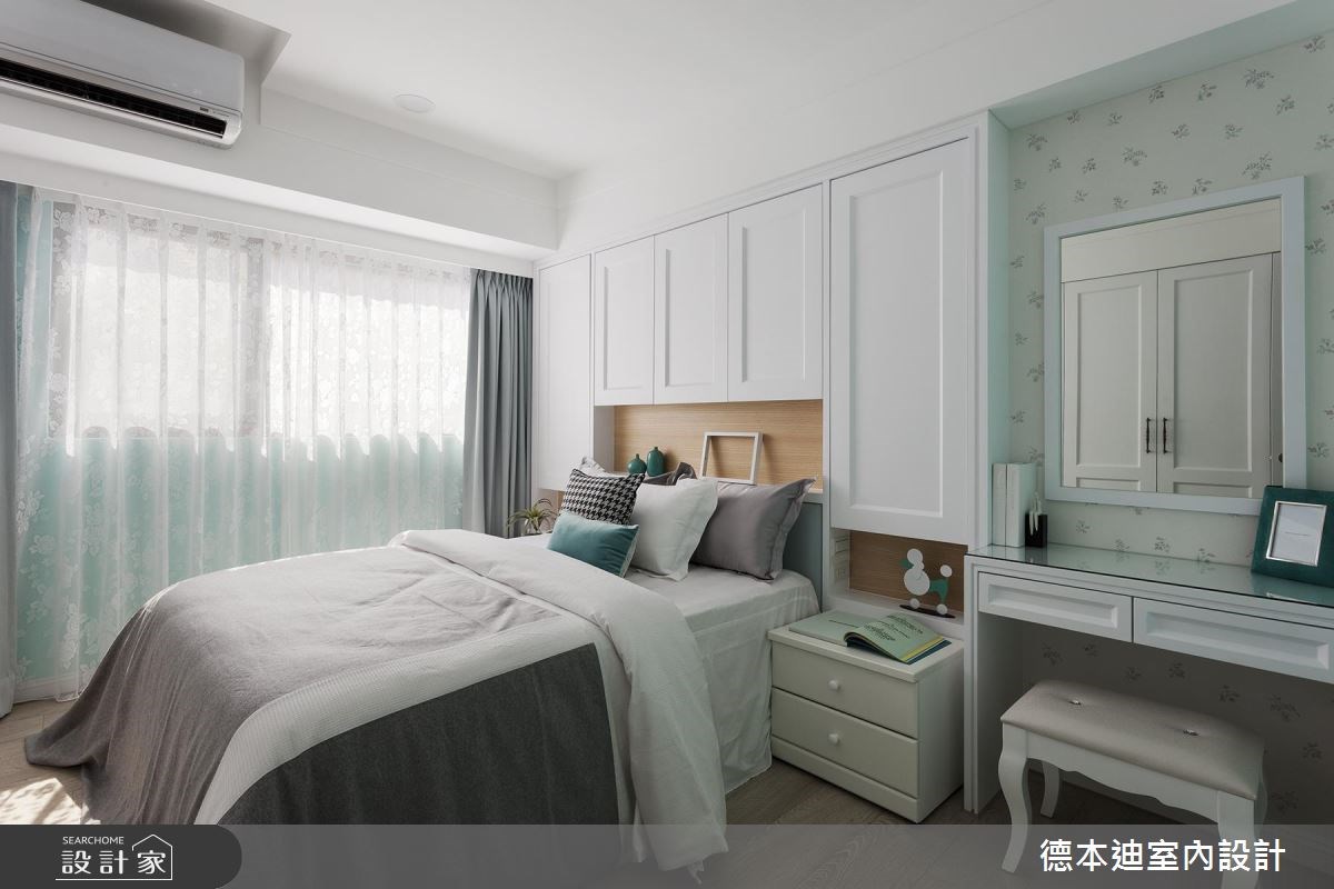 老屋(16~30年)＿美式風臥室案例圖片＿德本迪室內設計有限公司＿德本迪_19之25