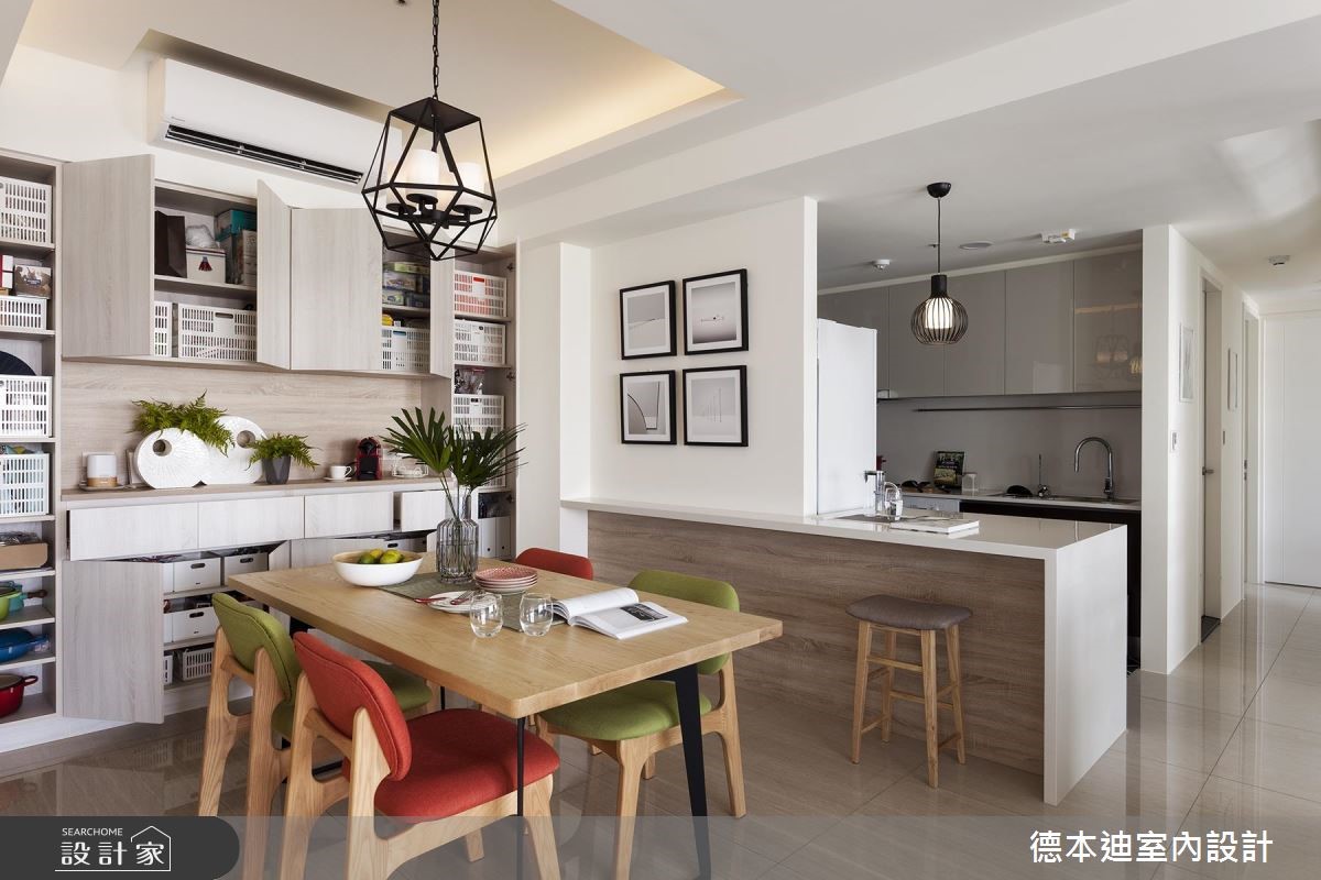 35坪新成屋(5年以下)＿混搭風餐廳案例圖片＿德本迪室內設計有限公司＿德本迪_20之14