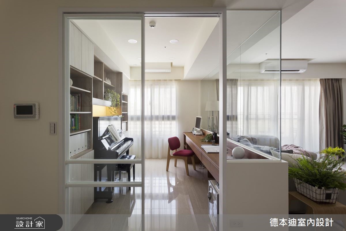 35坪新成屋(5年以下)＿混搭風書房案例圖片＿德本迪室內設計有限公司＿德本迪_20之17