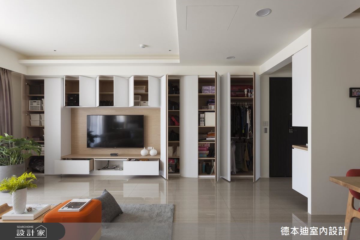 35坪新成屋(5年以下)＿混搭風客廳案例圖片＿德本迪室內設計有限公司＿德本迪_20之9