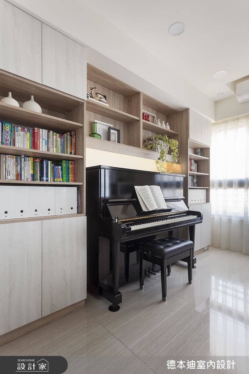 35坪新成屋(5年以下)＿混搭風書房案例圖片＿德本迪室內設計有限公司＿德本迪_20之21