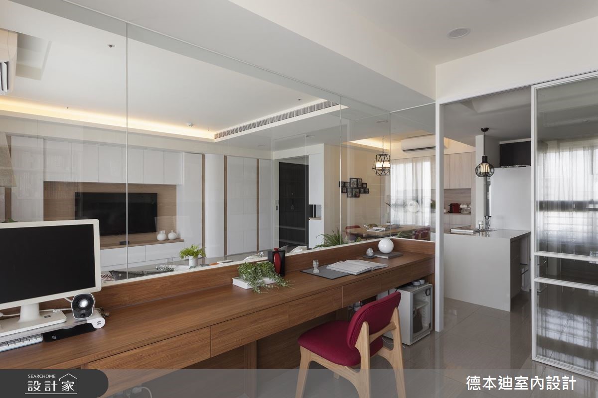 35坪新成屋(5年以下)＿混搭風書房案例圖片＿德本迪室內設計有限公司＿德本迪_20之18