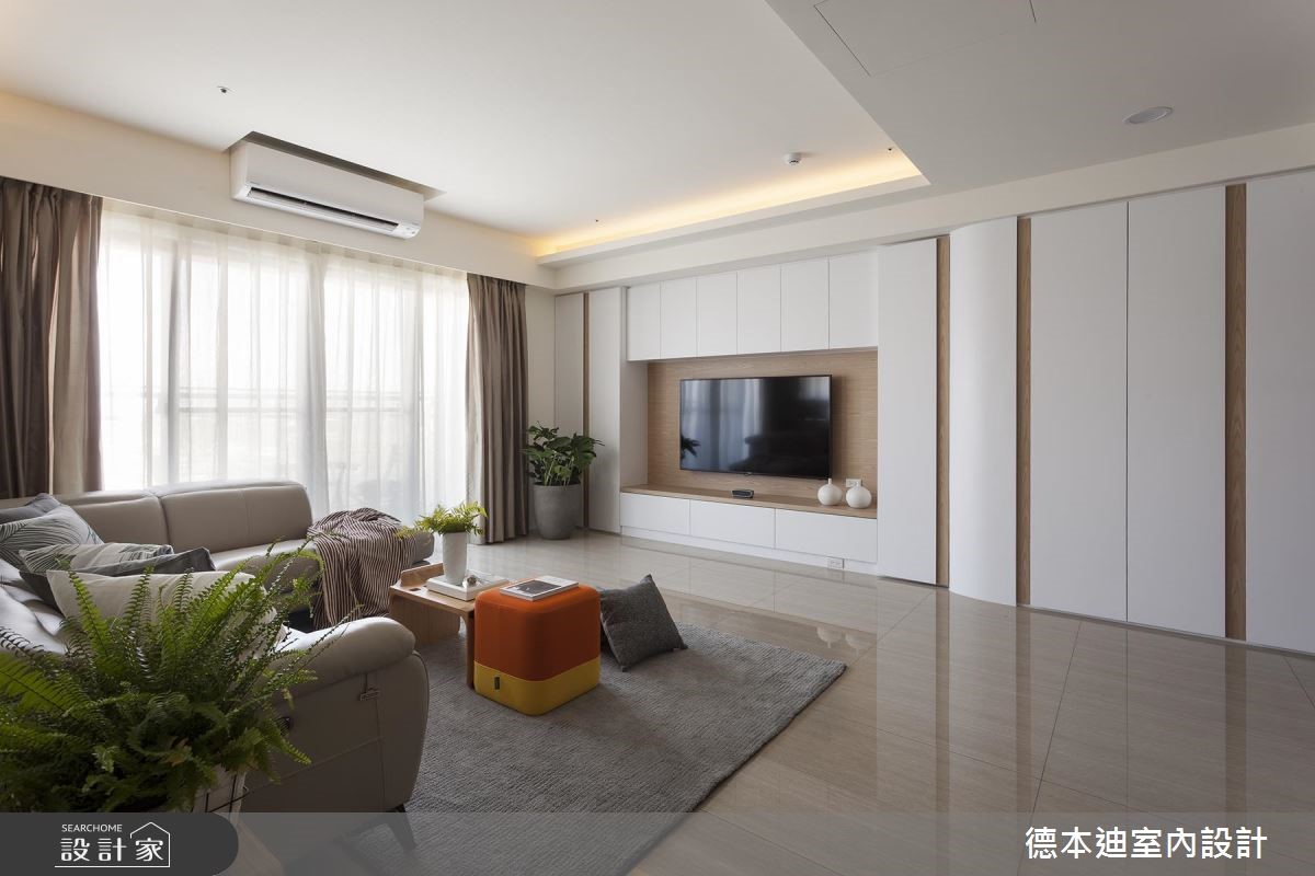 35坪新成屋(5年以下)＿混搭風客廳案例圖片＿德本迪室內設計有限公司＿德本迪_20之8
