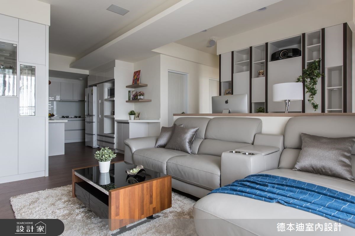 20坪預售屋＿現代風客廳案例圖片＿德本迪室內設計有限公司＿德本迪_22之12