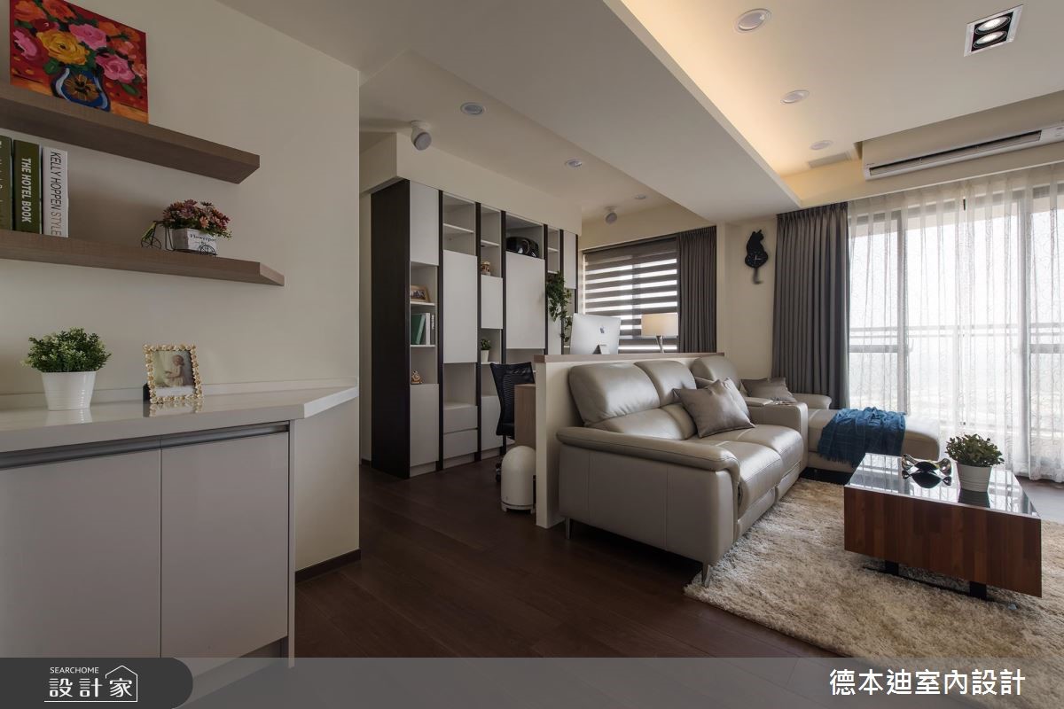 20坪預售屋＿現代風客廳案例圖片＿德本迪室內設計有限公司＿德本迪_22之10