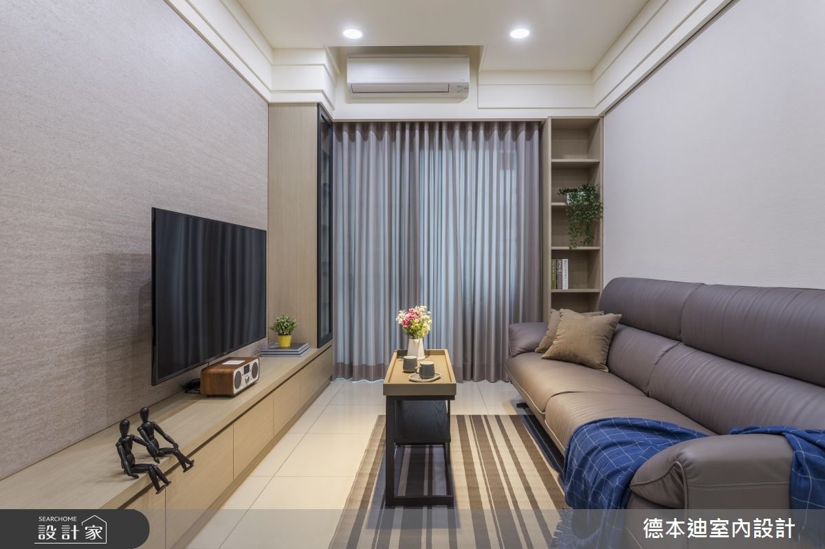 18坪新成屋(5年以下)＿混搭風客廳案例圖片＿德本迪室內設計有限公司＿德本迪_23之4