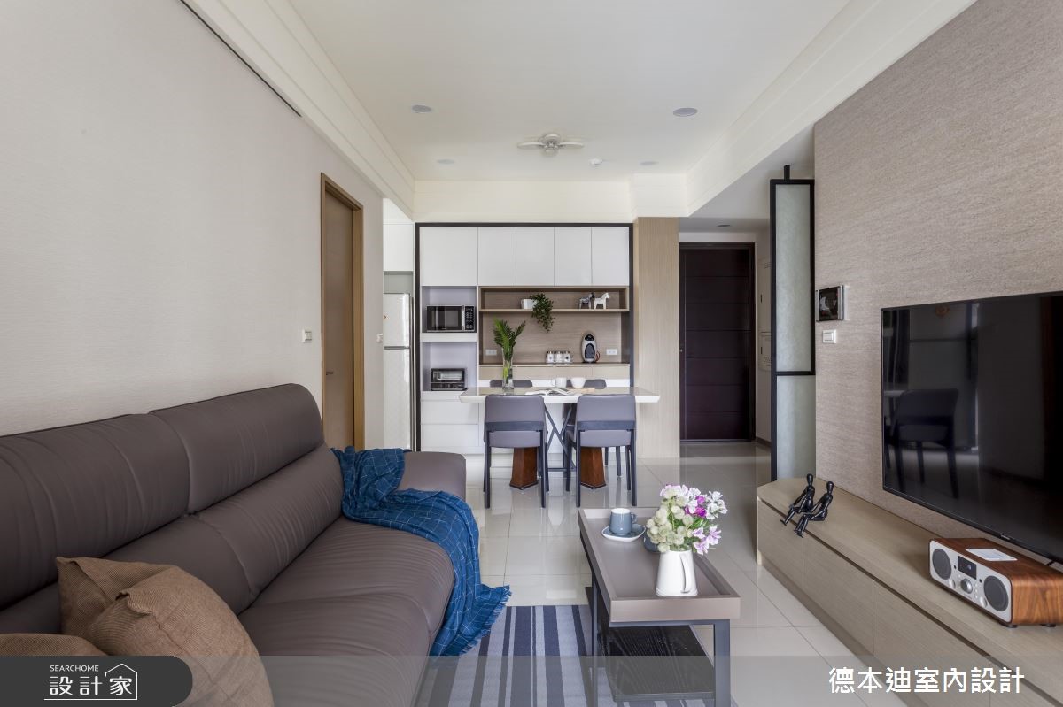 18坪新成屋(5年以下)＿混搭風客廳案例圖片＿德本迪室內設計有限公司＿德本迪_23之7