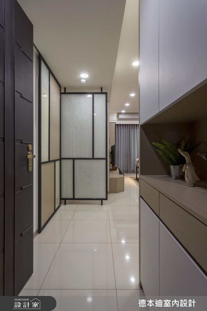18坪新成屋(5年以下)＿混搭風玄關案例圖片＿德本迪室內設計有限公司＿德本迪_23之1