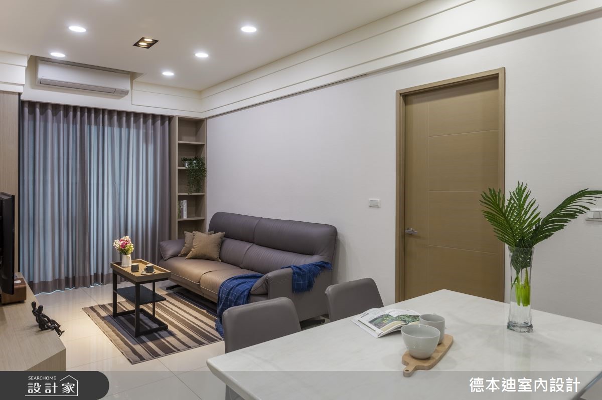 18坪新成屋(5年以下)＿混搭風客廳案例圖片＿德本迪室內設計有限公司＿德本迪_23之5