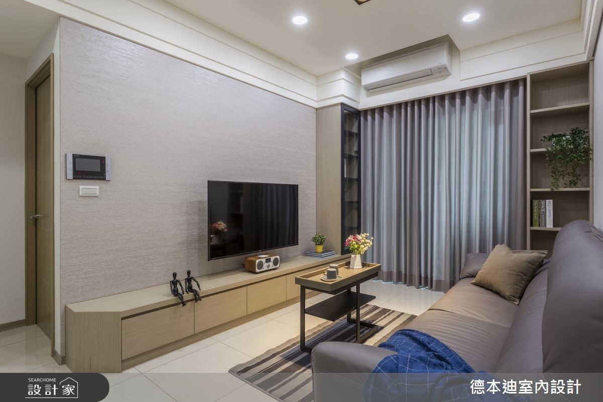 18坪新成屋(5年以下)＿混搭風客廳案例圖片＿德本迪室內設計有限公司＿德本迪_23之3