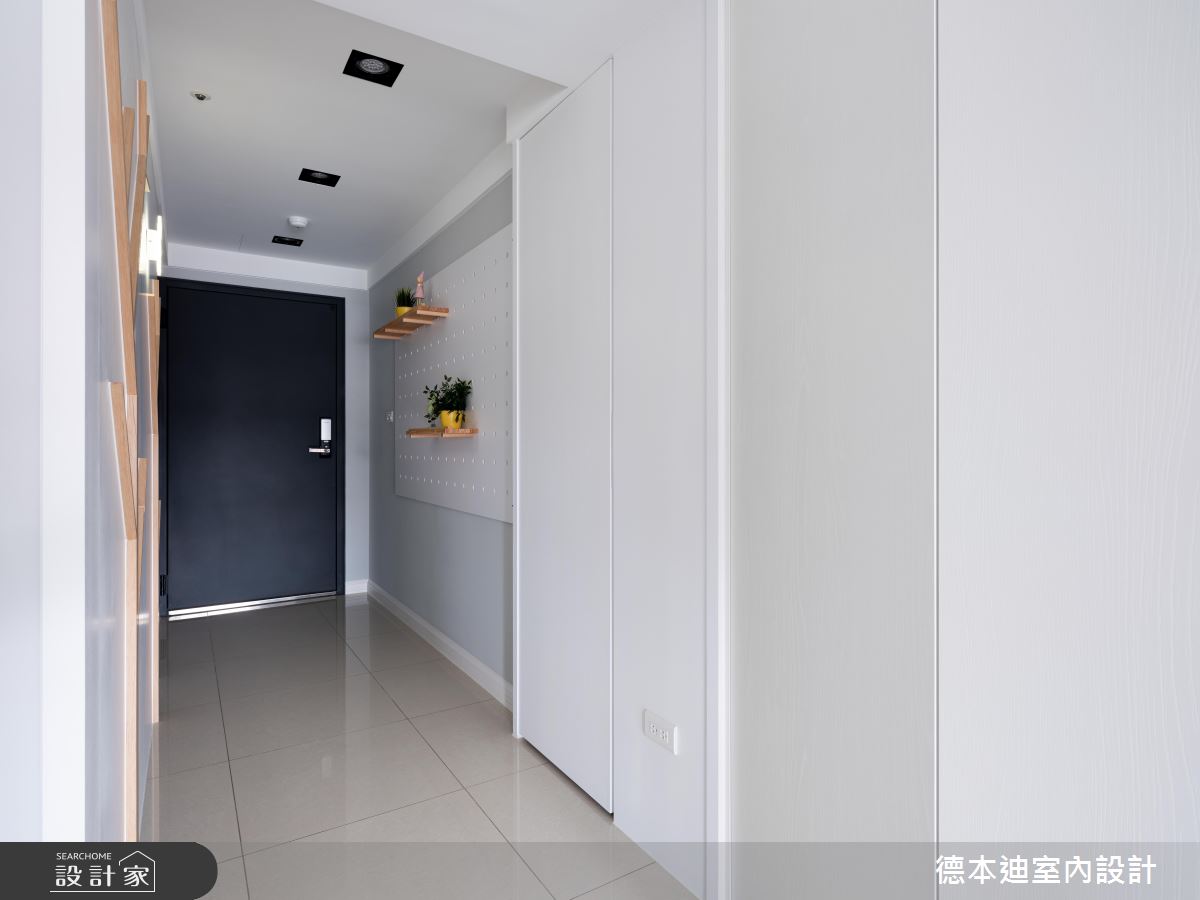 22坪預售屋＿北歐風玄關案例圖片＿德本迪室內設計有限公司＿德本迪_24之1