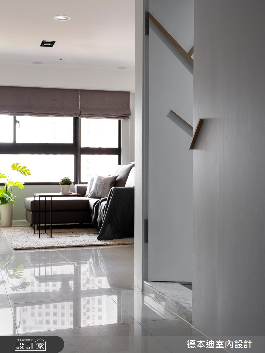 22坪預售屋＿北歐風玄關案例圖片＿德本迪室內設計有限公司＿德本迪_24之5