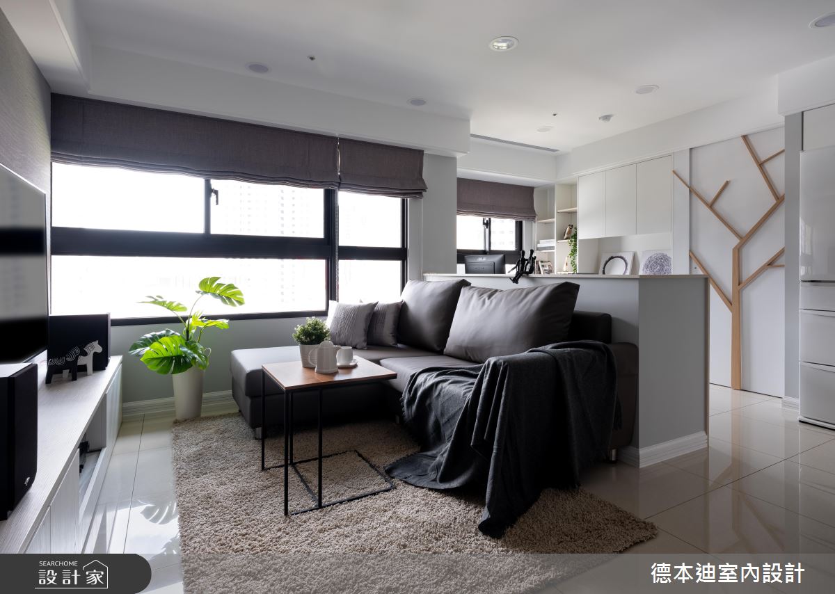 22坪預售屋＿北歐風客廳案例圖片＿德本迪室內設計有限公司＿德本迪_24之7