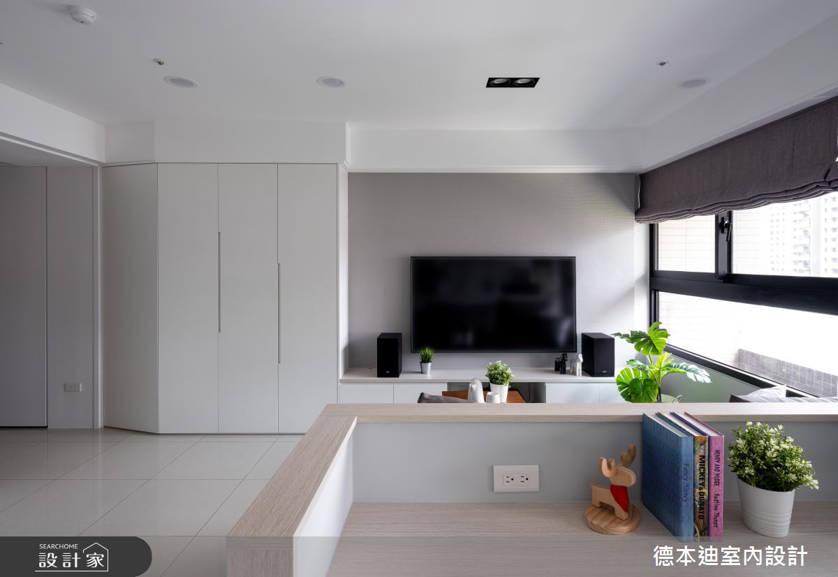 22坪預售屋＿北歐風客廳案例圖片＿德本迪室內設計有限公司＿德本迪_24之9