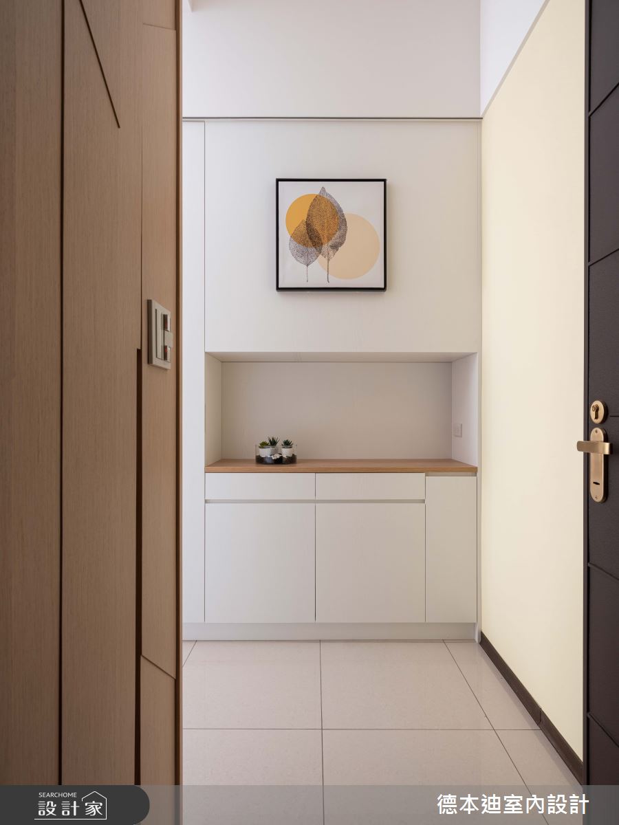 23坪預售屋＿北歐風玄關案例圖片＿德本迪室內設計有限公司＿德本迪_25之1