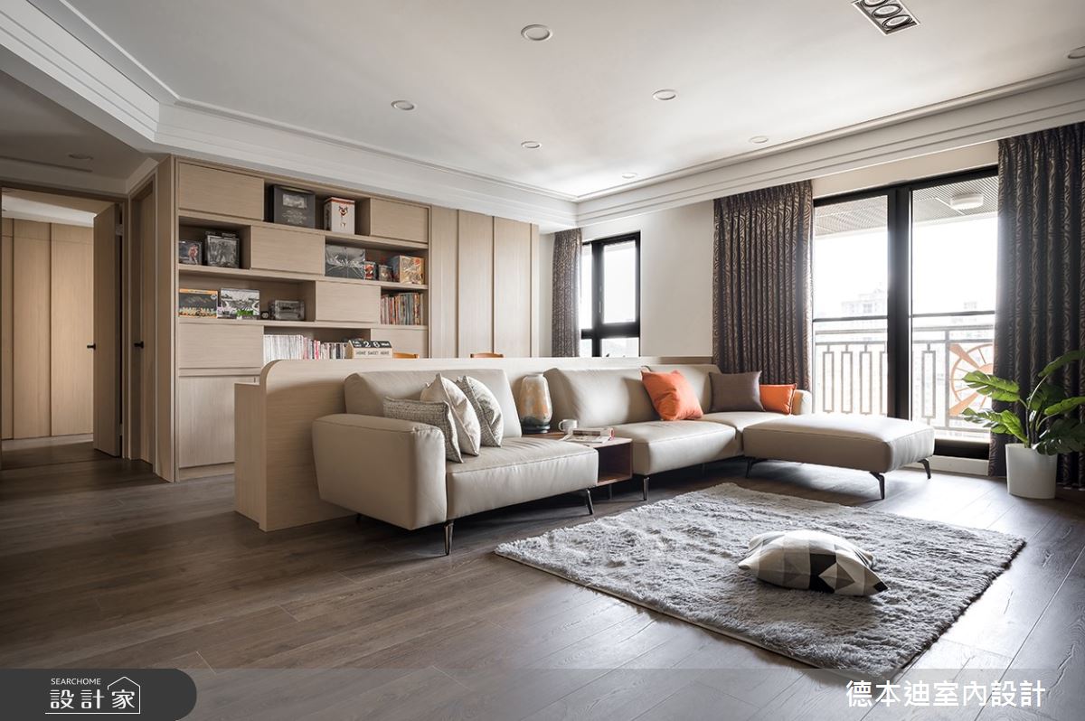 37坪新成屋(5年以下)＿現代風客廳案例圖片＿德本迪室內設計有限公司＿德本迪_27之2