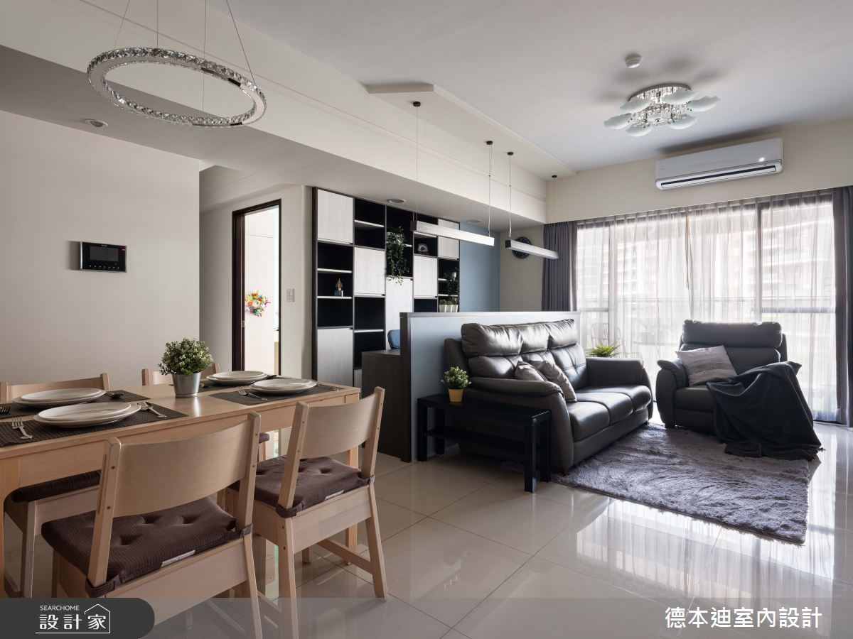24坪預售屋＿現代風客廳餐廳案例圖片＿德本迪室內設計有限公司＿德本迪_29之1