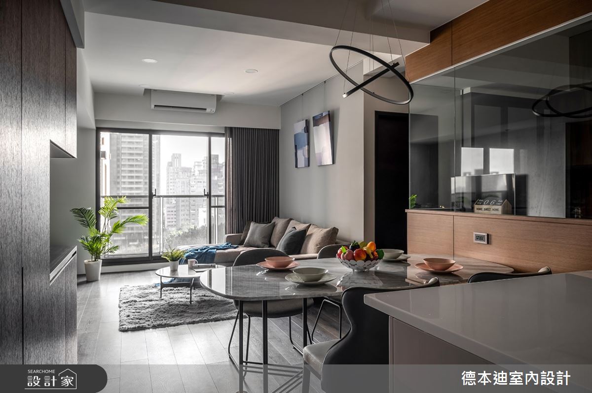 26坪預售屋＿現代風客廳餐廳案例圖片＿德本迪室內設計有限公司＿德本迪_32之8