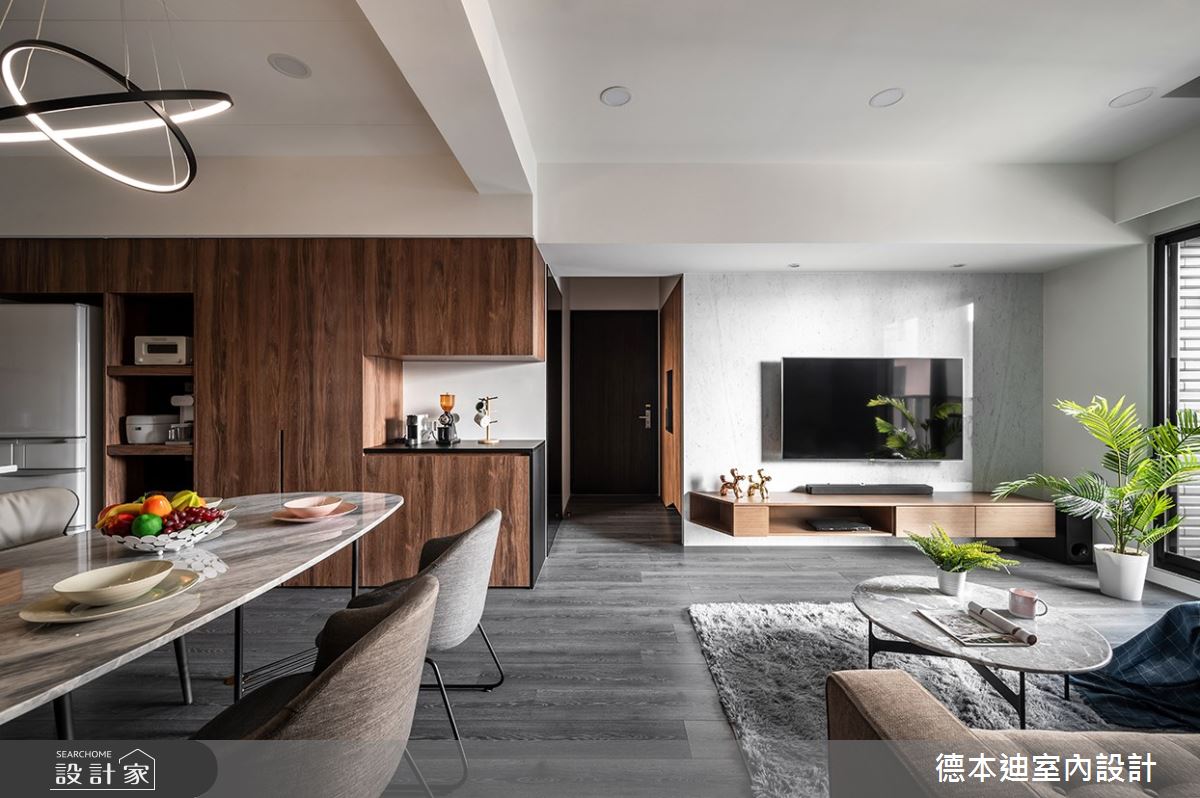 26坪預售屋＿現代風客廳餐廳案例圖片＿德本迪室內設計有限公司＿德本迪_32之4