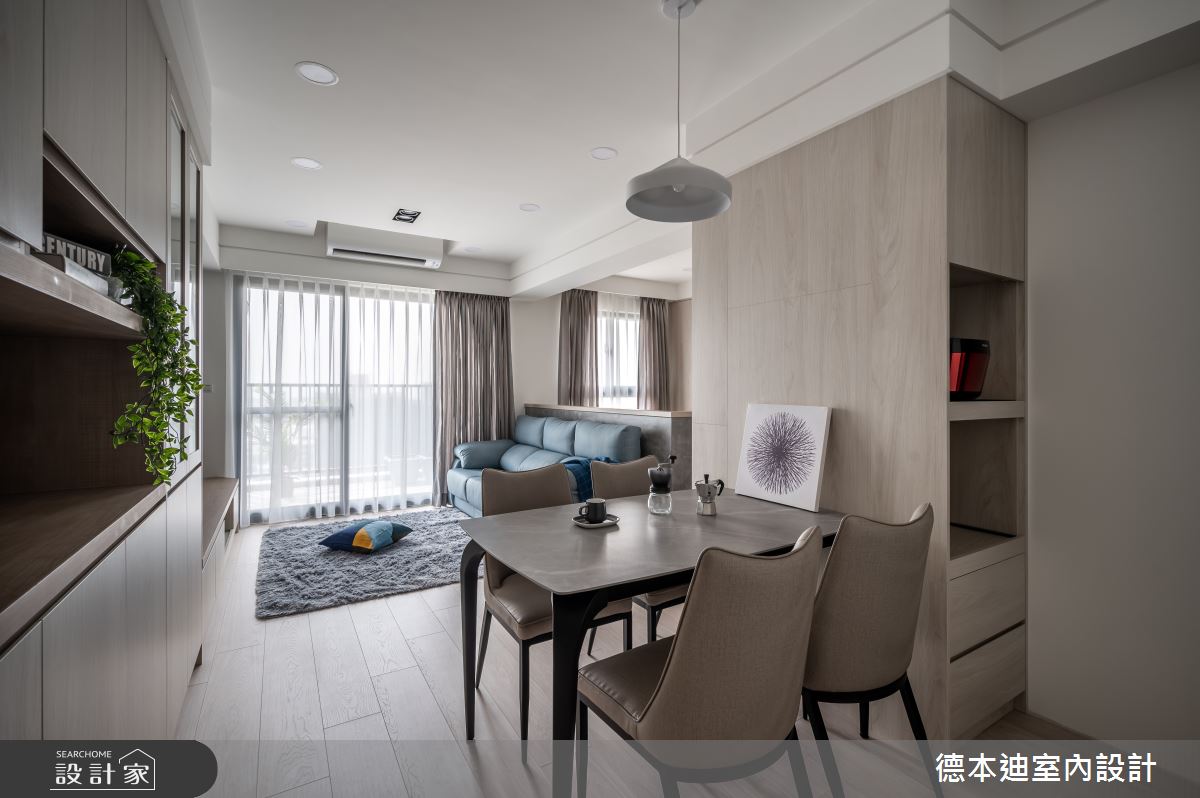 20坪預售屋＿現代風客廳餐廳案例圖片＿德本迪室內設計有限公司＿德本迪_33之3