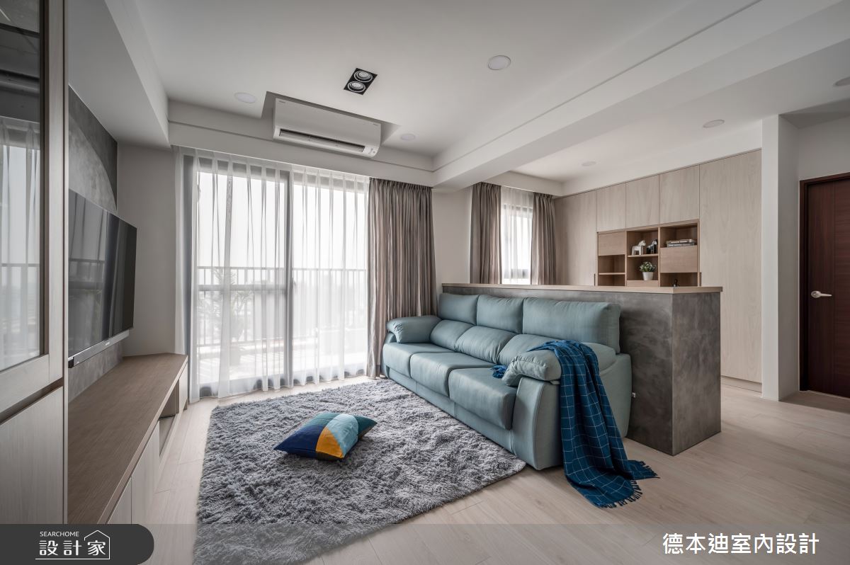 20坪預售屋＿現代風客廳案例圖片＿德本迪室內設計有限公司＿德本迪_33之8