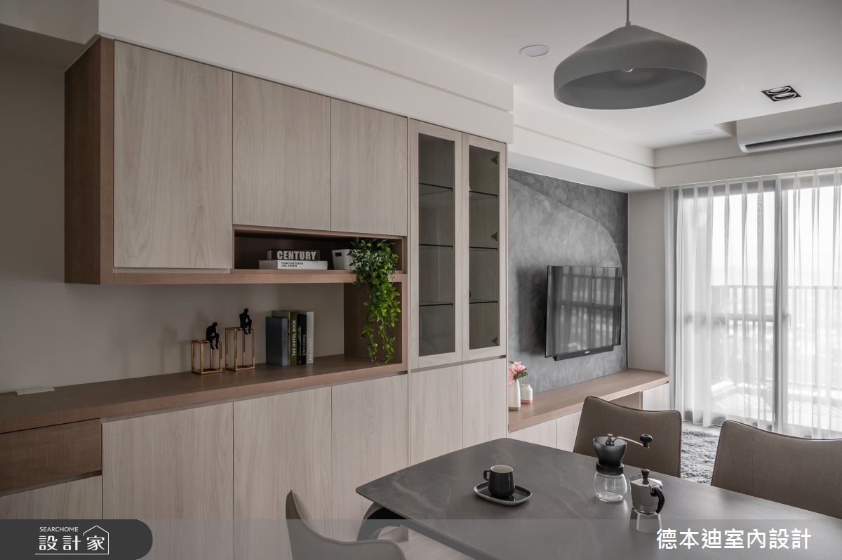 20坪預售屋＿現代風客廳餐廳案例圖片＿德本迪室內設計有限公司＿德本迪_33之4