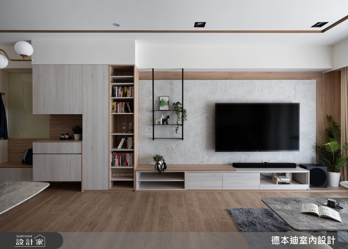 24坪中古屋(5~15年)＿現代風客廳案例圖片＿德本迪室內設計有限公司＿德本迪_34之2