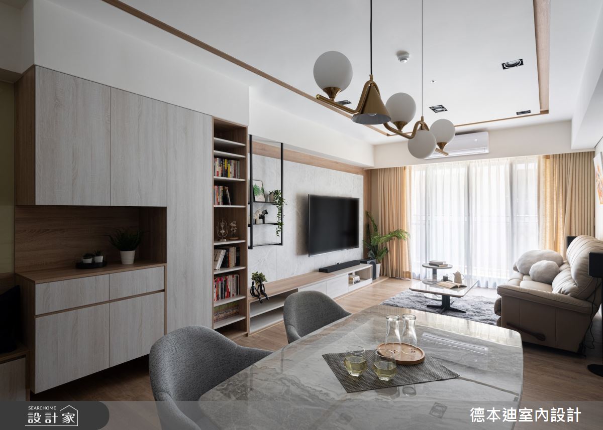 24坪中古屋(5~15年)＿現代風客廳案例圖片＿德本迪室內設計有限公司＿德本迪_34之3