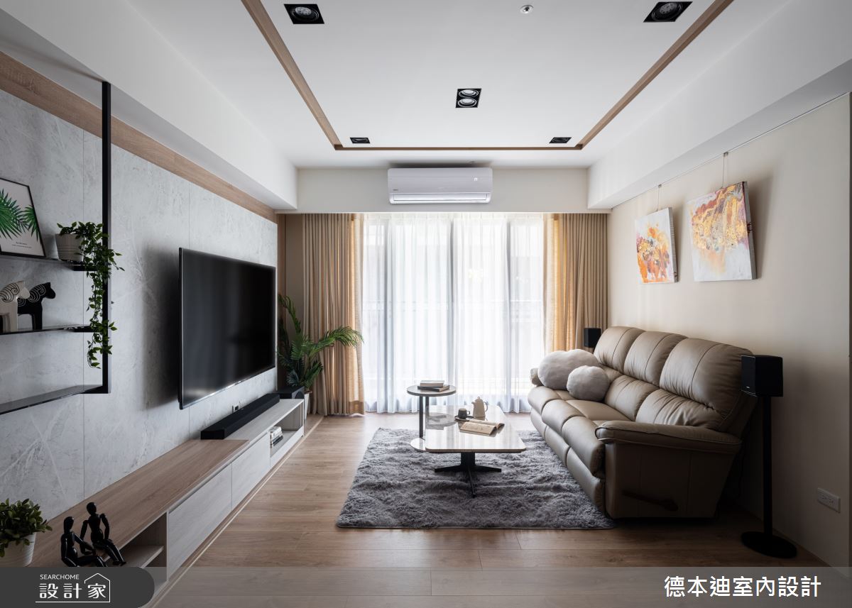 24坪中古屋(5~15年)＿現代風客廳案例圖片＿德本迪室內設計有限公司＿德本迪_34之5