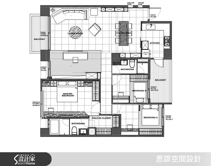30坪新成屋(5年以下)＿混搭風案例圖片＿思謬空間設計有限公司＿思謬_02之17