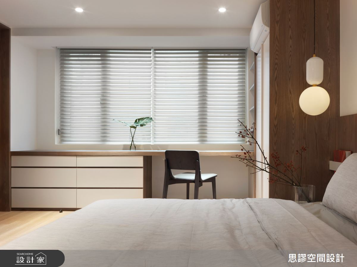 35坪新成屋(5年以下)＿簡約風臥室案例圖片＿思謬空間設計有限公司＿思謬_10之13