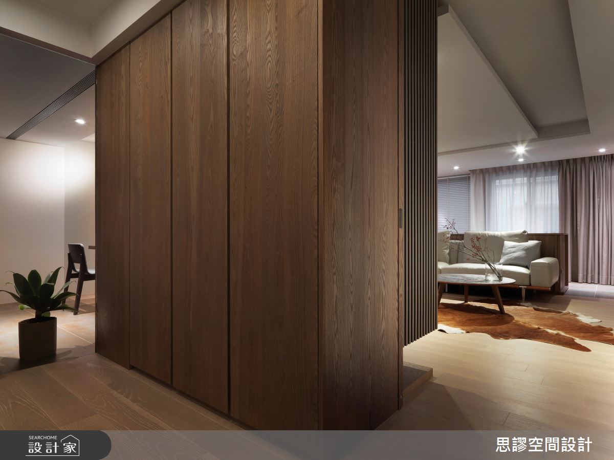 35坪新成屋(5年以下)＿簡約風玄關客廳案例圖片＿思謬空間設計有限公司＿思謬_10之2