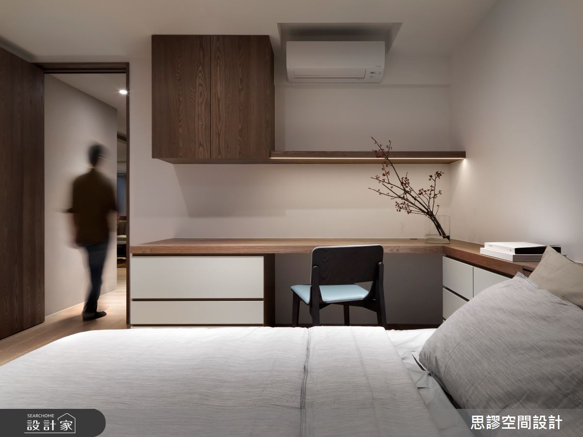35坪新成屋(5年以下)＿簡約風臥室案例圖片＿思謬空間設計有限公司＿思謬_10之14