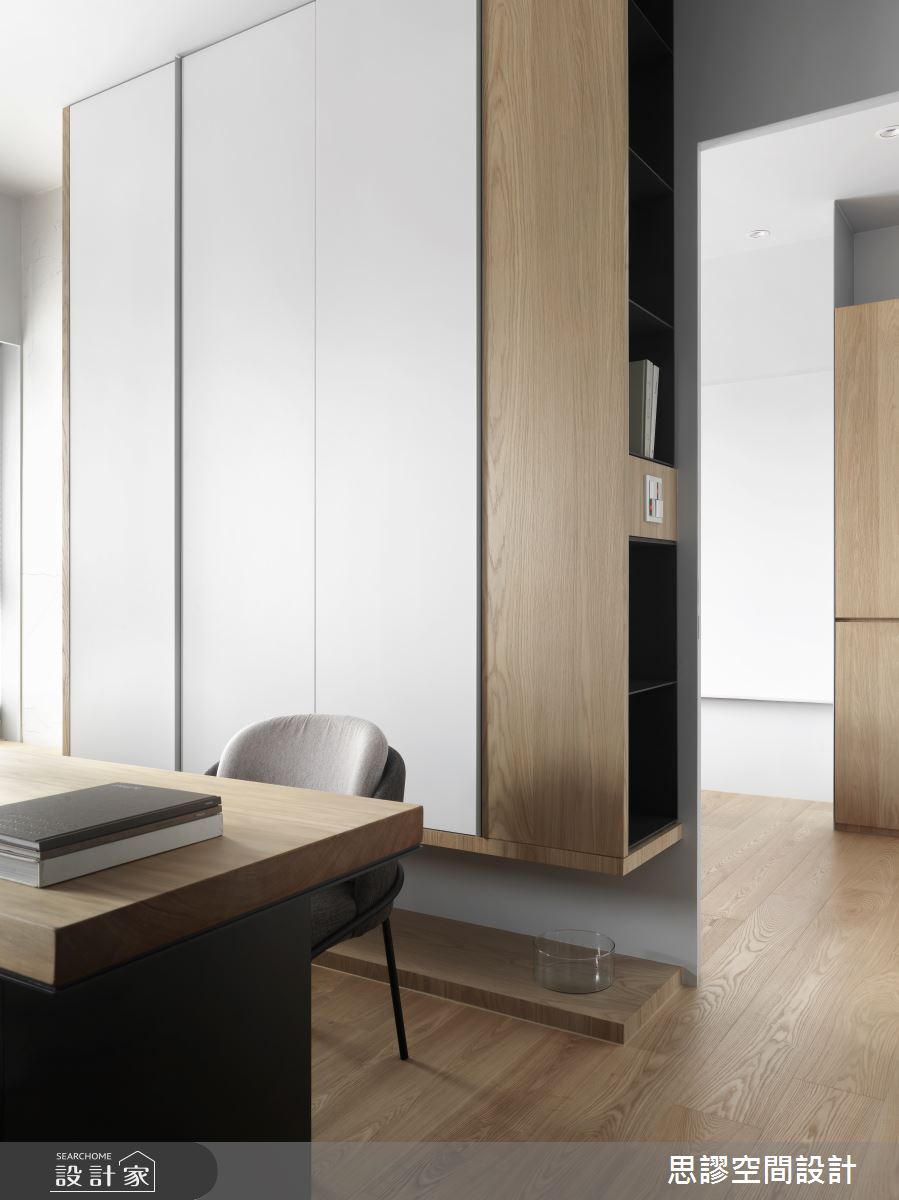 18坪新成屋(5年以下)＿簡約風書房案例圖片＿思謬空間設計有限公司＿思謬_11之9