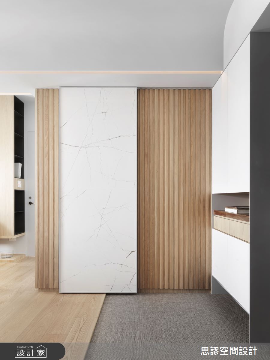 18坪新成屋(5年以下)＿簡約風玄關案例圖片＿思謬空間設計有限公司＿思謬_11之1