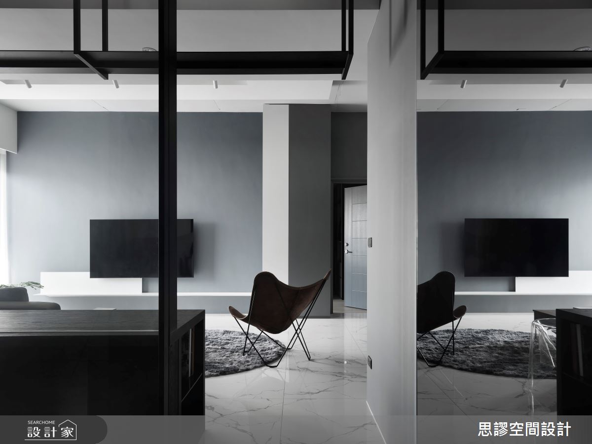 45坪新成屋(5年以下)＿簡約風客廳案例圖片＿思謬空間設計有限公司＿思謬_12之6