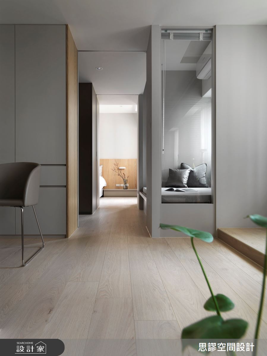 28坪新成屋(5年以下)＿簡約風走廊案例圖片＿思謬空間設計有限公司＿思謬_13之8