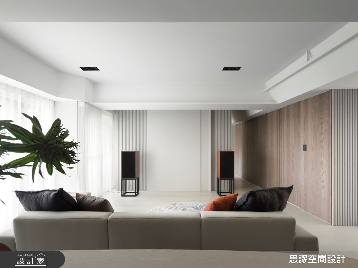 32坪新成屋(5年以下)＿簡約風客廳案例圖片＿思謬空間設計有限公司＿思謬_15之2