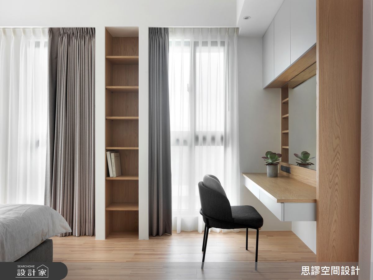 50坪毛胚屋＿簡約風臥室案例圖片＿思謬空間設計有限公司＿思謬_16之12