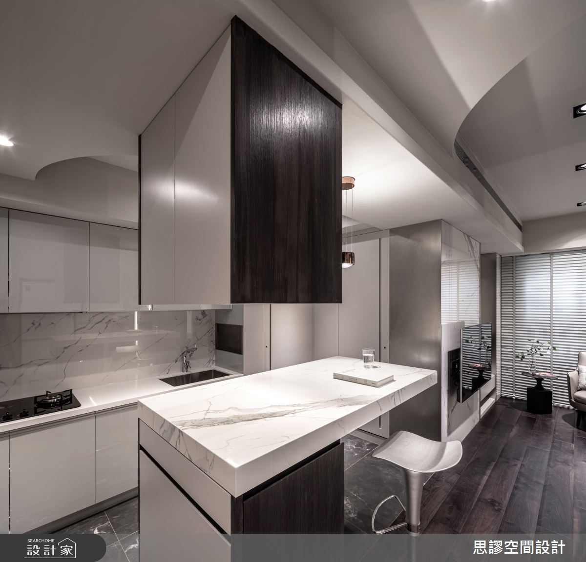 16坪新成屋(5年以下)＿奢華風餐廳廚房案例圖片＿思謬空間設計有限公司＿思謬_17之8