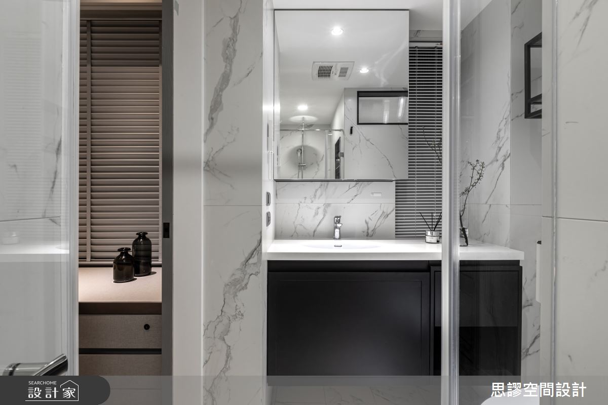 16坪新成屋(5年以下)＿奢華風浴室案例圖片＿思謬空間設計有限公司＿思謬_17之14
