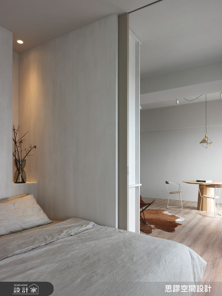 25坪新成屋(5年以下)＿簡約風臥室案例圖片＿思謬空間設計有限公司＿思謬_20之9