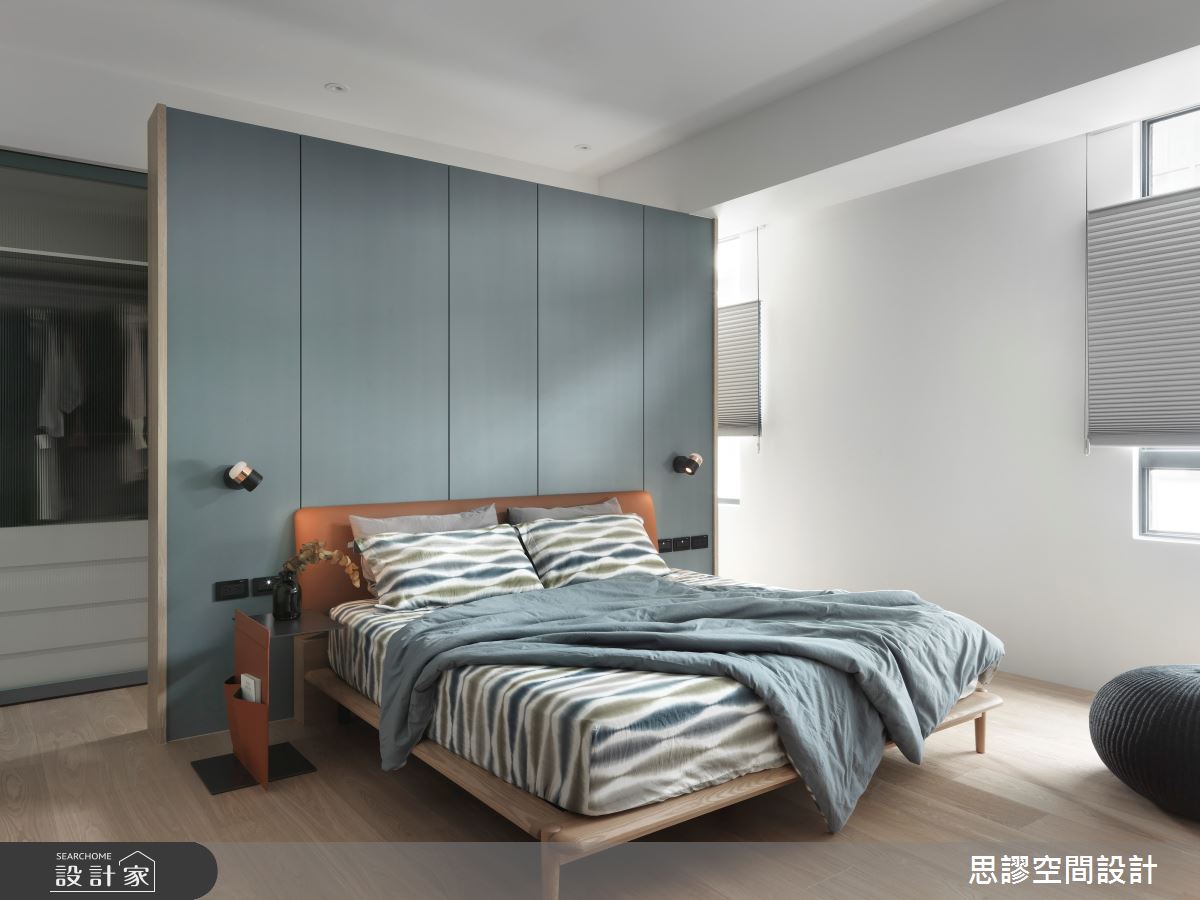 70坪新成屋(5年以下)＿混搭風臥室案例圖片＿思謬空間設計有限公司＿思謬_24之19