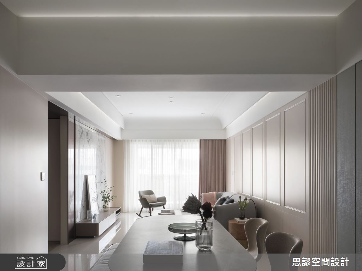32坪新成屋(5年以下)＿美式風客廳餐廳案例圖片＿思謬空間設計有限公司＿思謬_29之12