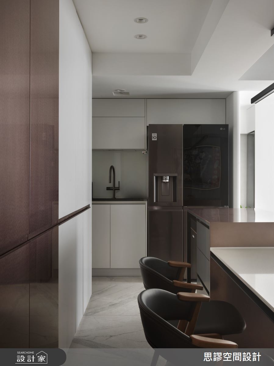 34坪中古屋(5~15年)＿現代風餐廳廚房中島案例圖片＿思謬空間設計有限公司＿思謬_30之18