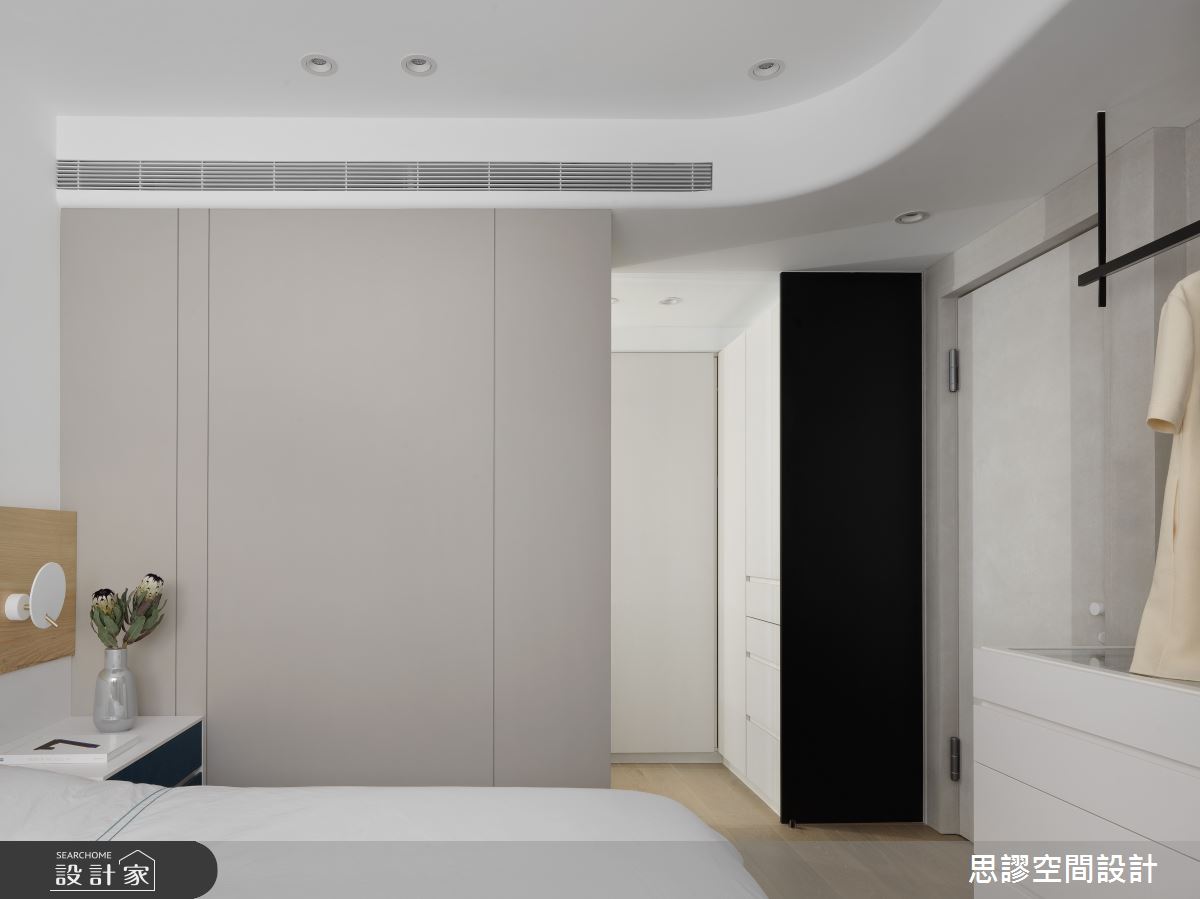 34坪中古屋(5~15年)＿現代風臥室更衣間案例圖片＿思謬空間設計有限公司＿思謬_30之31