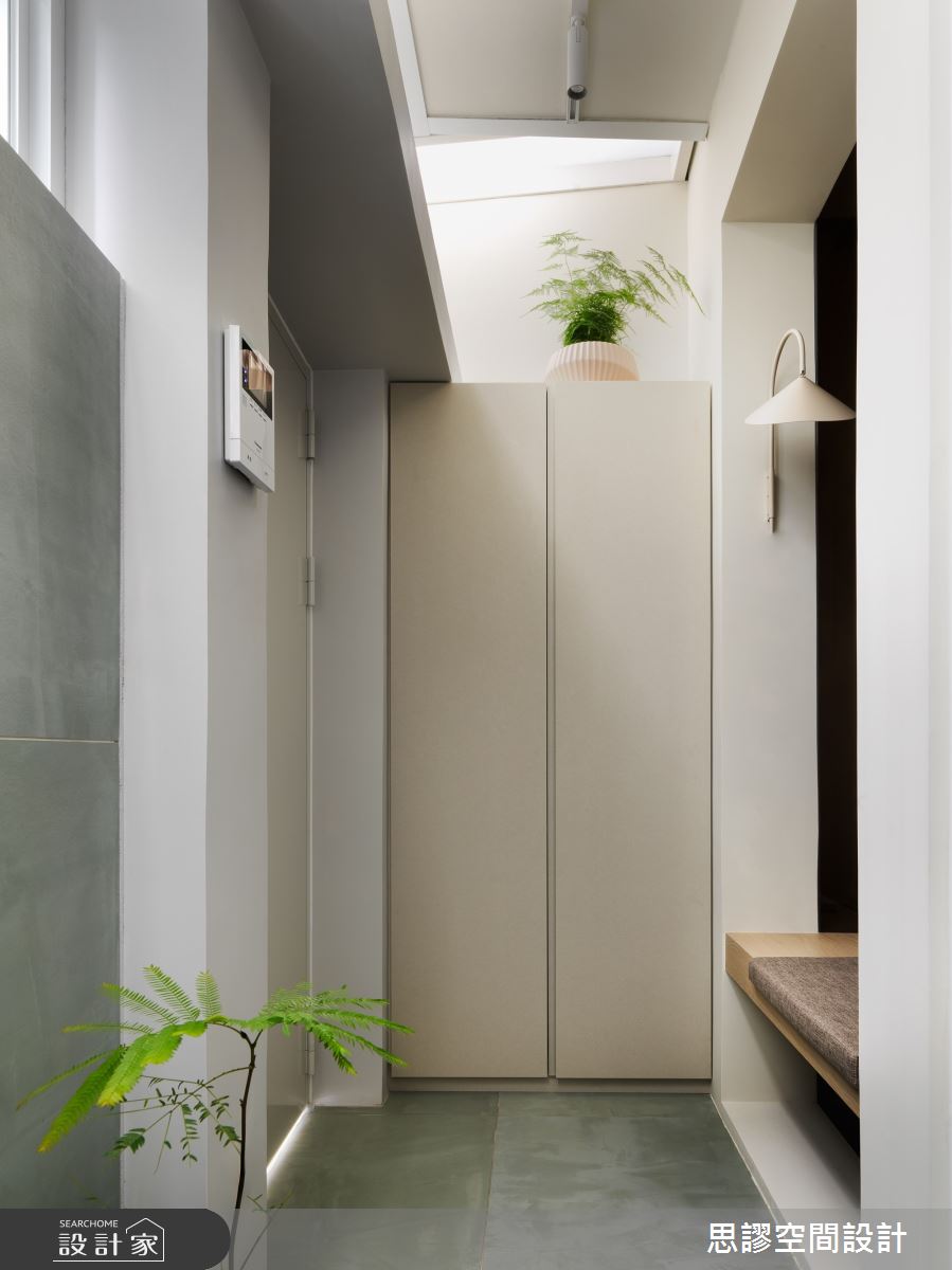 25坪老屋(31~40年)＿混搭風玄關案例圖片＿思謬空間設計有限公司＿思謬_31之3