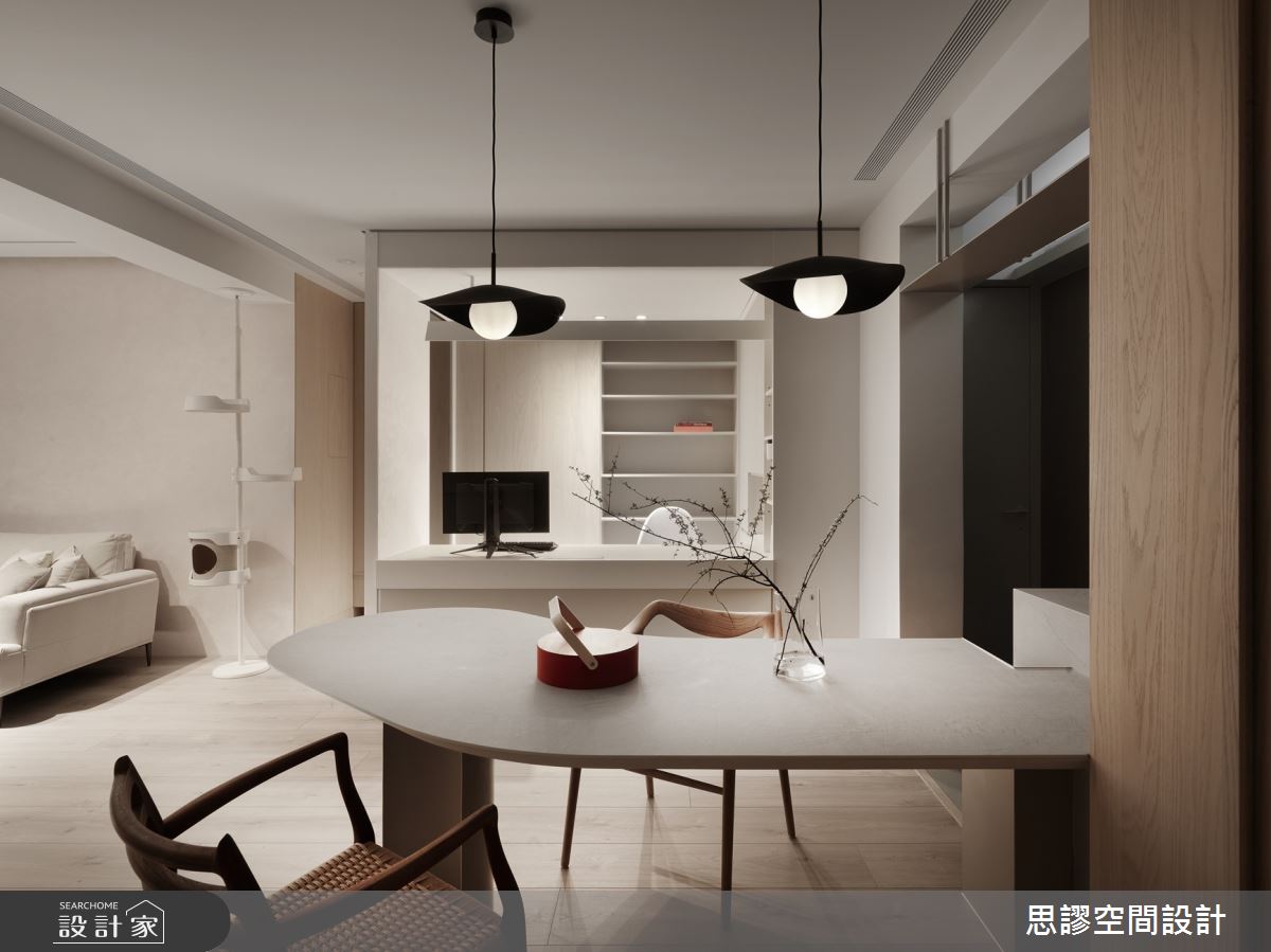 25坪老屋(31~40年)＿混搭風餐廳書房工作區案例圖片＿思謬空間設計有限公司＿思謬_31之19