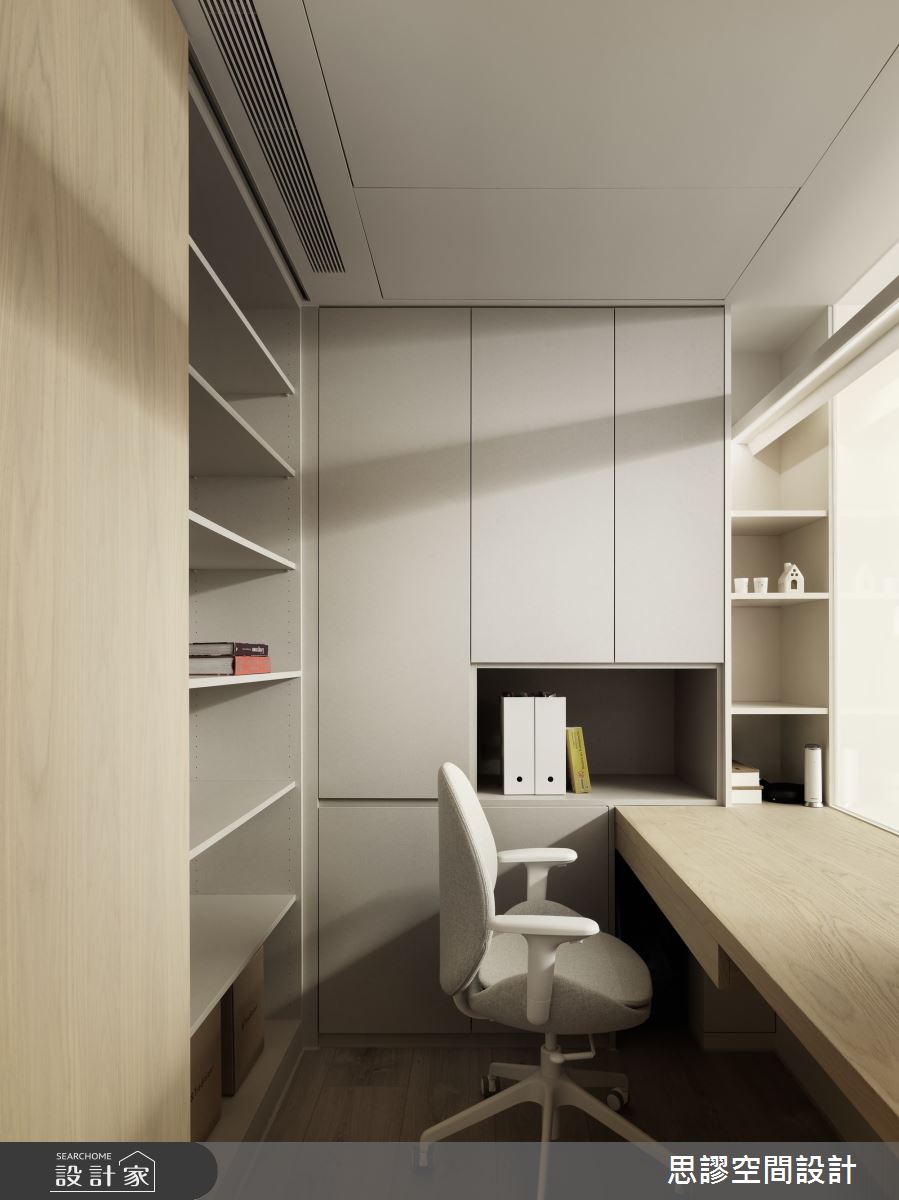 25坪老屋(31~40年)＿混搭風書房工作區案例圖片＿思謬空間設計有限公司＿思謬_31之22